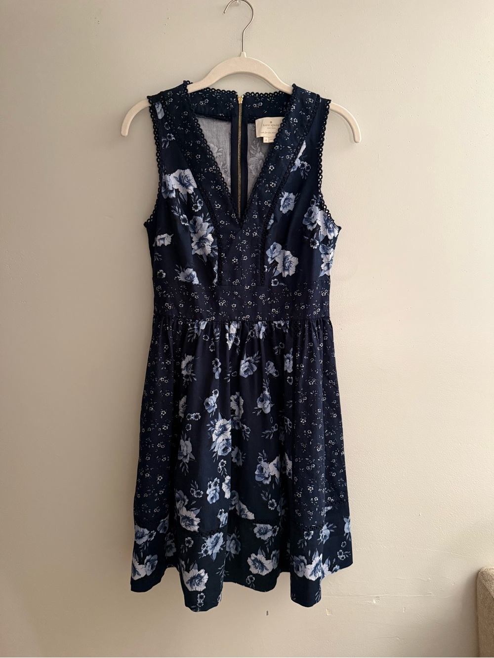 Kate Spade New York Prairie Rose Fit and Flare Dress
